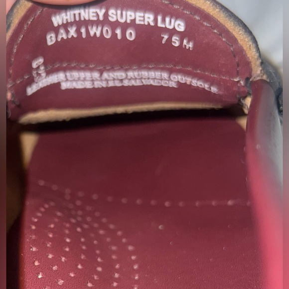 G.H. Bass WEEJUNS WOMENS WINE LEATHER Slip-On Loafers SHOES 7.5 $185 - Picture 7 of 15